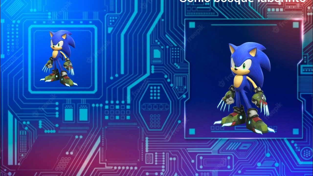 Sonic bosque laberinto (nivel 1) gameplay sonic forces speed battle I ...