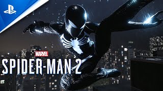 Marvel's Spider-Man 2 Black Suit Free Roam Gameplay (4k)