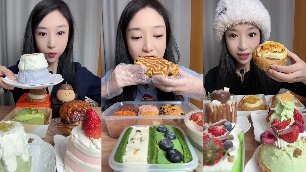 Eating cake 🍰🎂 dessert 🎂 MUKBANG Swakathik #cakeeating #cake #dessert#chocolatecake