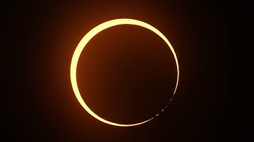 Annular Solar Eclipse 2023 from over Utah, Showing Various Clips
