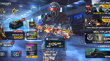 Modern Combat 5 KEMONO armor(Cores and Grinder assembly at the end)