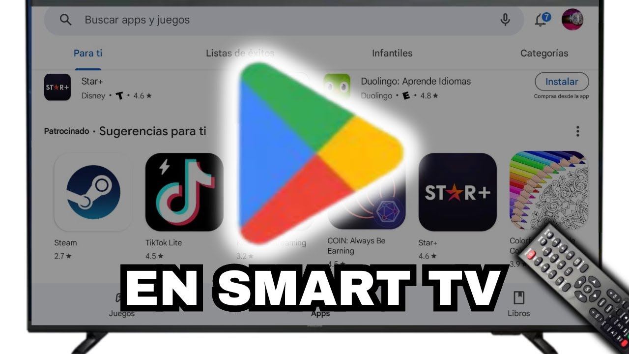 COMO PONER PLAY STORE EN SMART TV [SAMSUNG, LG, TCL Y MAS] - YouTube