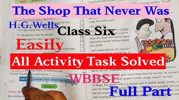The Shop That Never Was [ Class 6 ]All Activity Task Solved  #Easily-Solved✍️💯