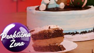 Praktična žena – Čoko-pomorandža torta