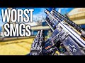 Top 10 WORST SMGs in Cod History