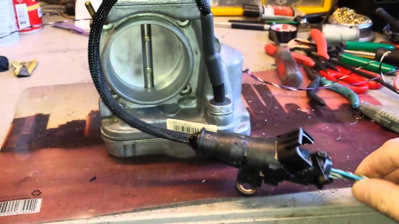 Mercedes S320 throttle actuator bench test YouTube