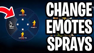 How to Change your Emotes And Spays in COD Black Ops 7 - Full Guide