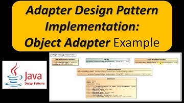 Adapter Design Pattern Implementation: Object Adapter Example