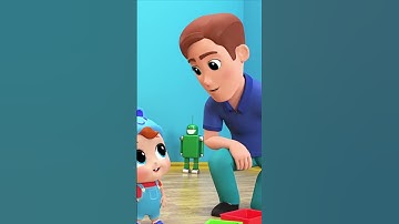 Thumbnail of Color of the Trains Song | Little Angel | Cartoons for Kids #Shorts