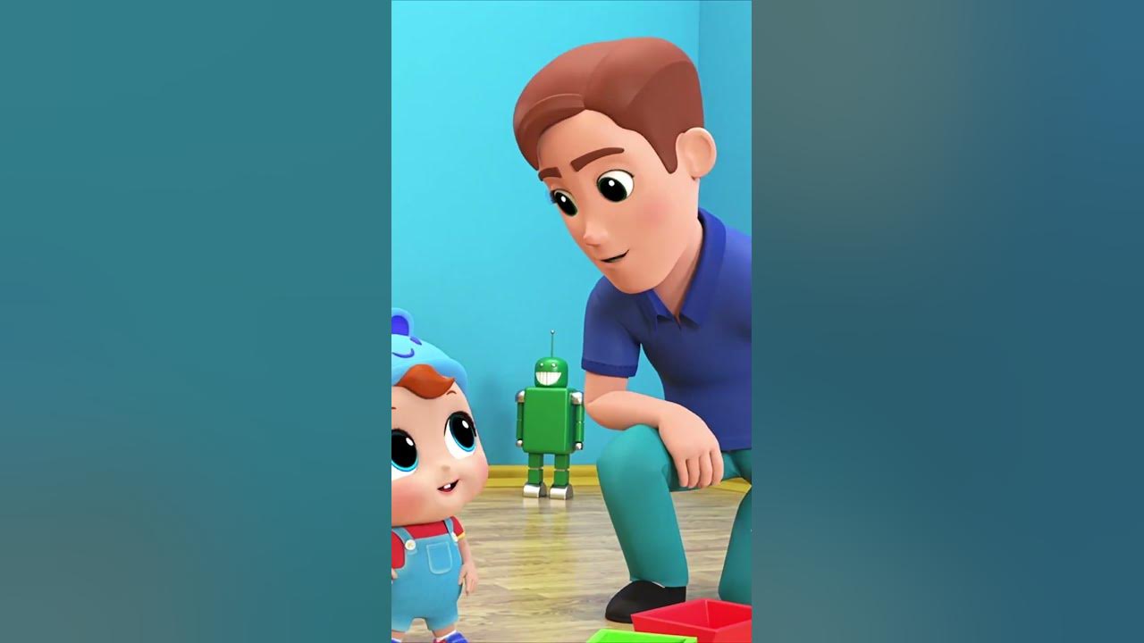 Color of the Trains Song | Little Angel | Cartoons for Kids #Shorts