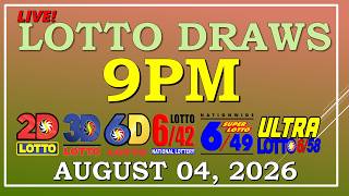 LOTTO RESULT 9PM DRAW ,  AUGUST 04, 2026@LottoResultTV15K