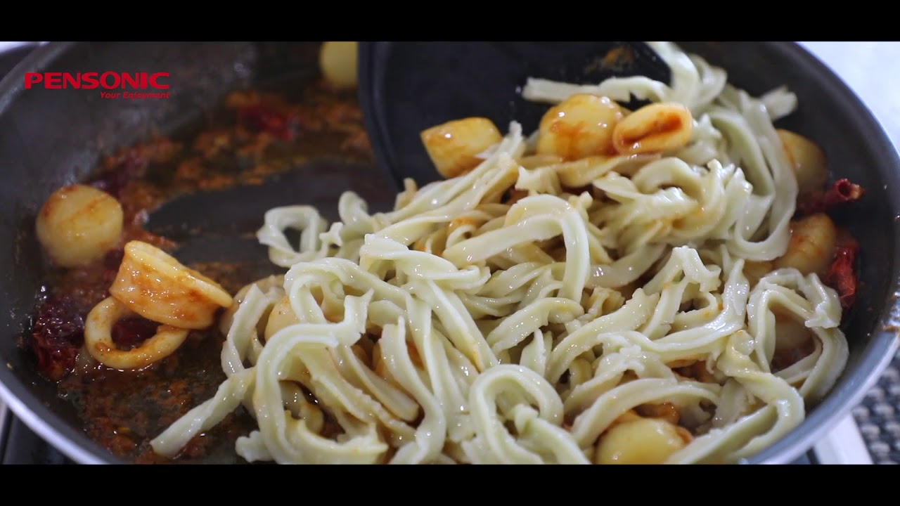 Pensonic Noodle House Recipe 16 Spicy Seafood Noodles YouTube