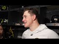 Sacco, select players react to Bruins beating Panthers 3-2