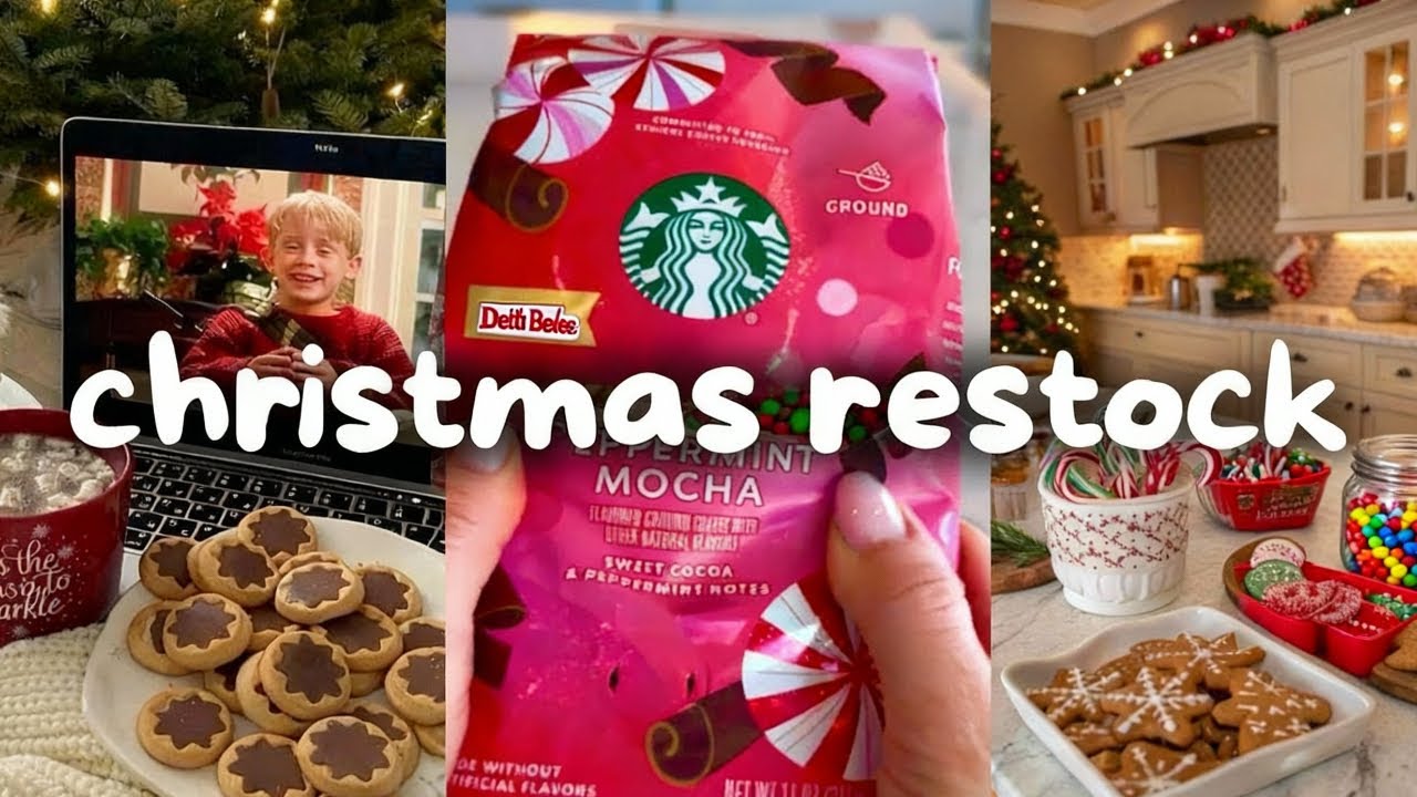 asmr christmas restocks 🎄🌟🎅 | satisfying & aesthetic tiktok compilation