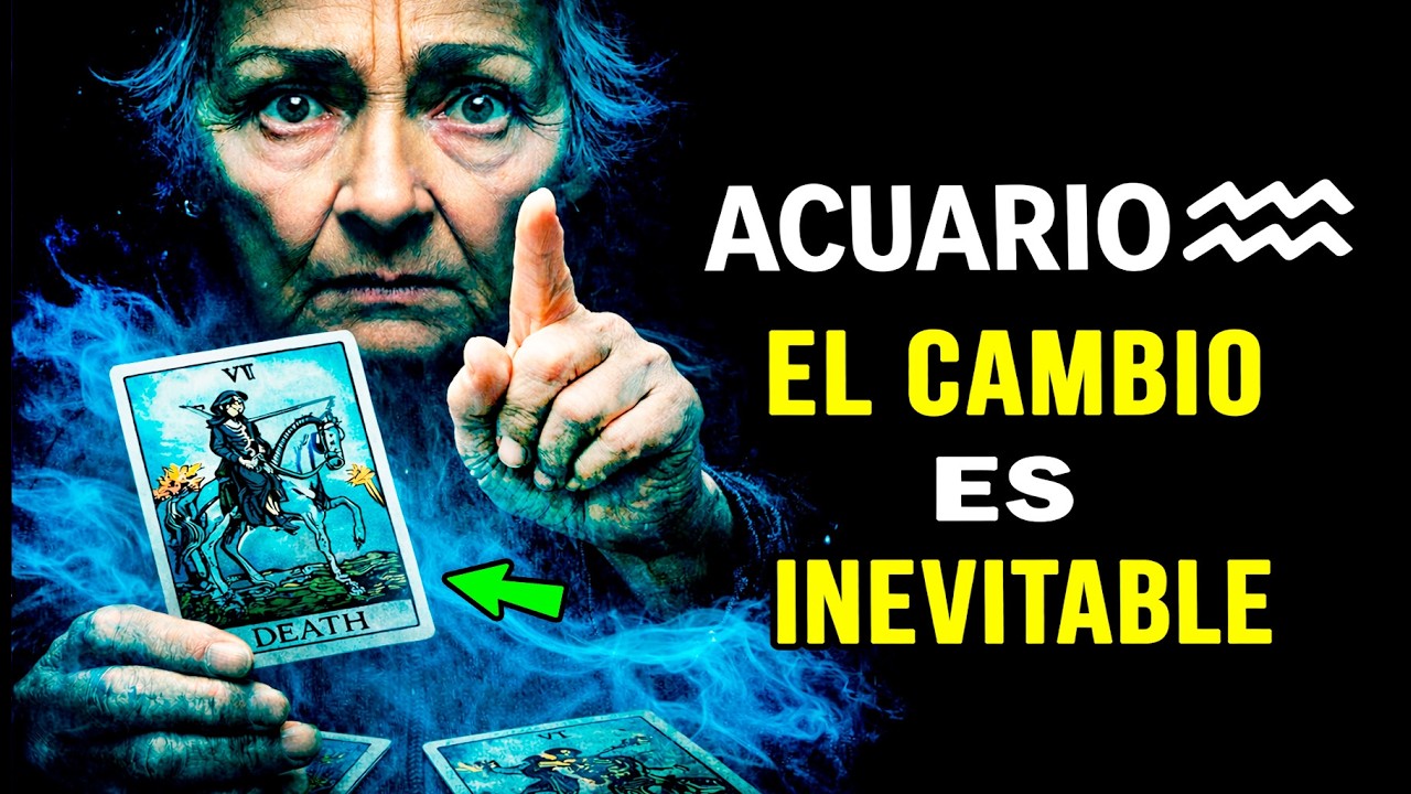 Acuario 🚨🔥 ¡No Puedes Evitarlo! 💥🃏 La Carta 13⚡Aparece Y Todo Cambia ⏰ Mañana
