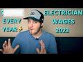 How much do electricians make in 2023