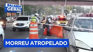 Homem Morre Atropelado Na Avenida 23 De Maio, Em São Paulo