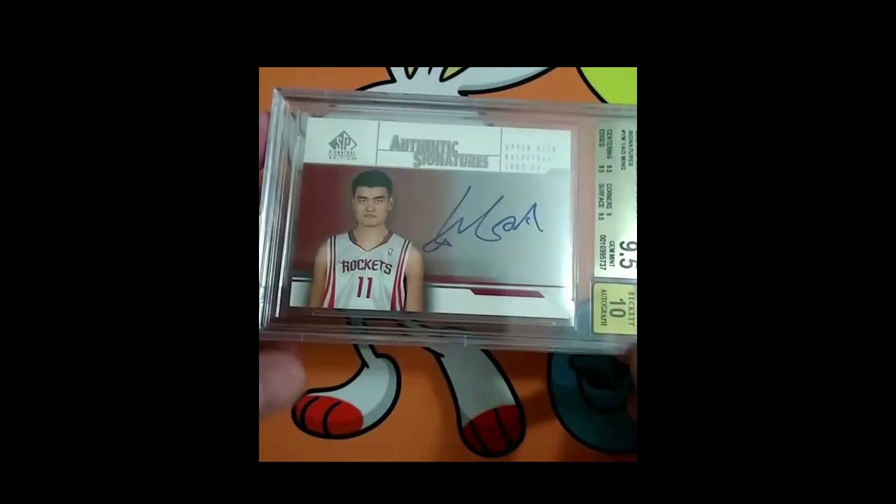 Yao Ming - 2003-04 SP Signature Edition Signatures 