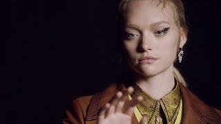 Gemma Ward, Prada Womenswear Spring/Summer 2015 backstage video