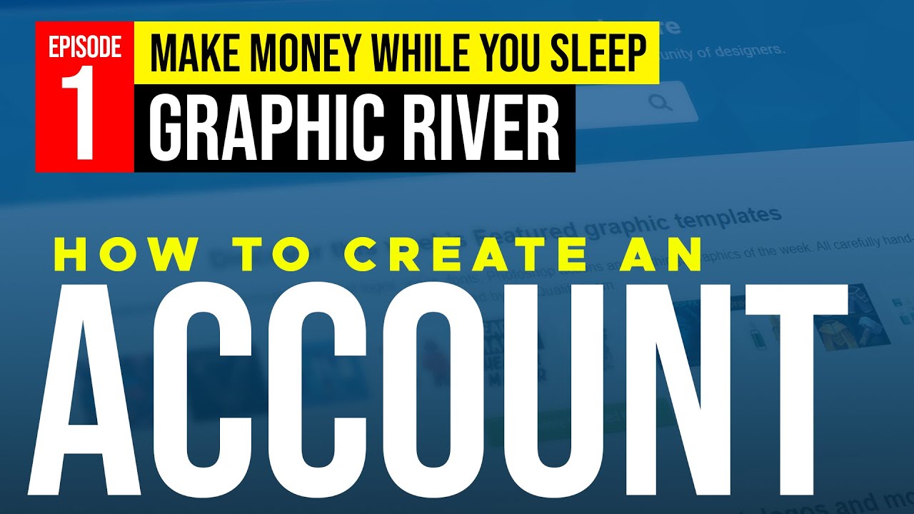 Introduction to Graphic River - How To Create Account - Urdu / Hindi