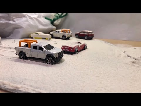 Toy Car Crash Compilation #1 Stop Motion