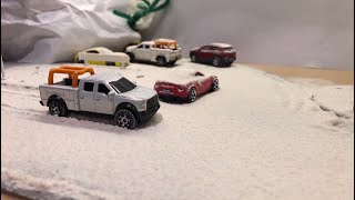 Toy Car Crash Compilation #1 Stop Motion