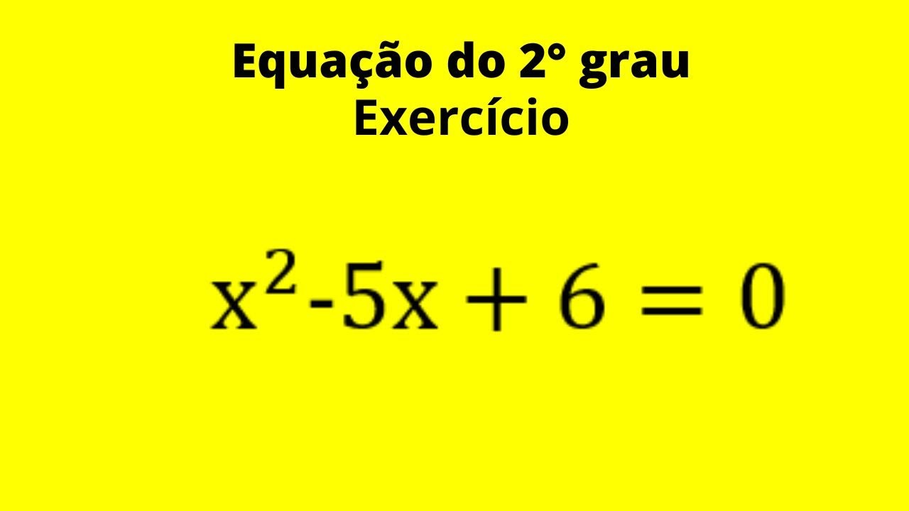 Exercício Equação Do 2 Grau - BINKEDU