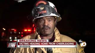 Plane crashes into Riverside homes