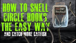 Snelling A Hook The Easy Way (Snell For Triple Threat Hooks