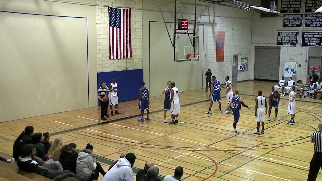 Men's Basketball Queensborough vs. Ulster CC (1/19/12) YouTube