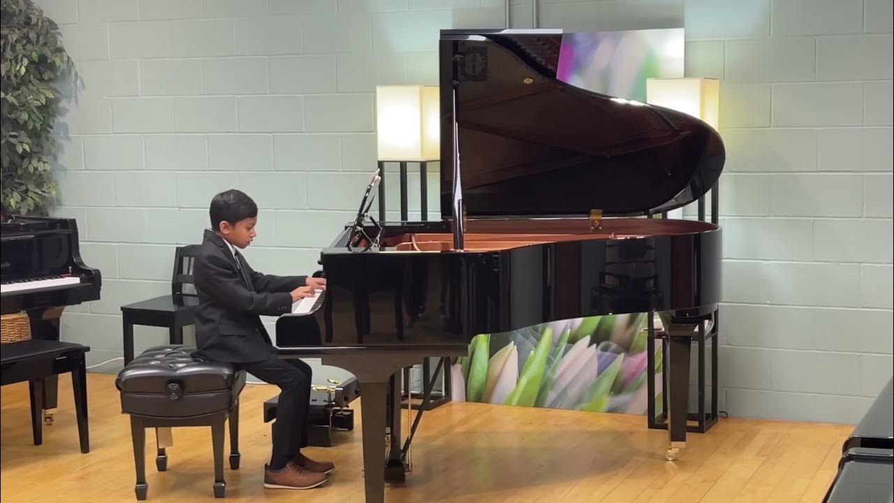 Aneesh’s Young Hoosier State Piano competition 2022 Part 2 YouTube