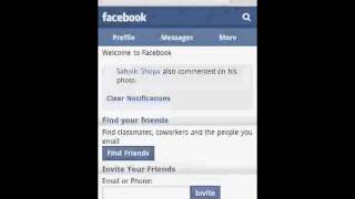 Spice Mi 410 Facebook application screenshot 5