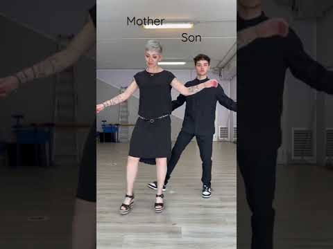 Mother & Son #Shorts n. 82    #motherandson #dancers #elegance