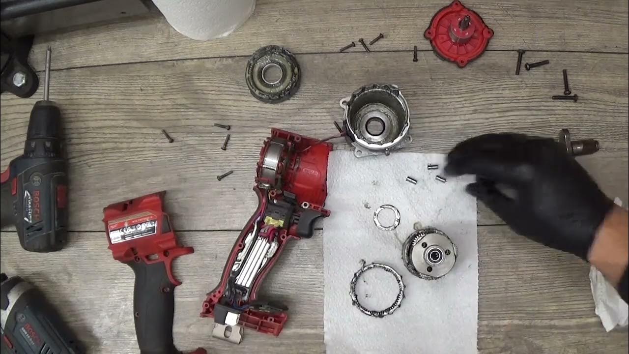 Milwaukee M18 FMTIW2F12 noise when working from hammer casing or motor