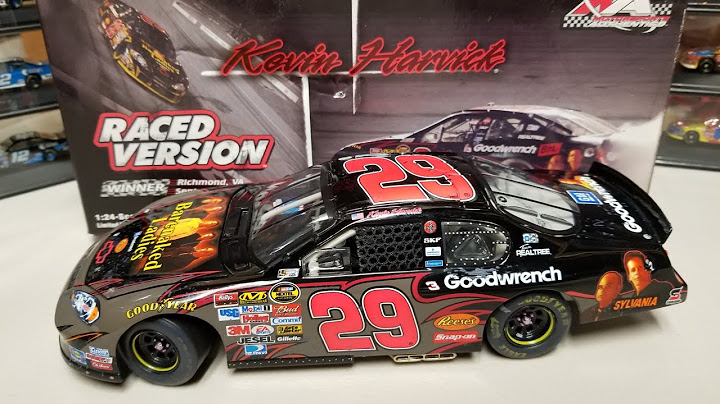 NASCAR Diecast Review: 2006 Kevin Harvick Richmond Win 1/24