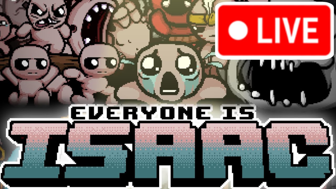 🔴Everything is ISAAC -- then Isaac GAUNTLET Attempts - YouTube