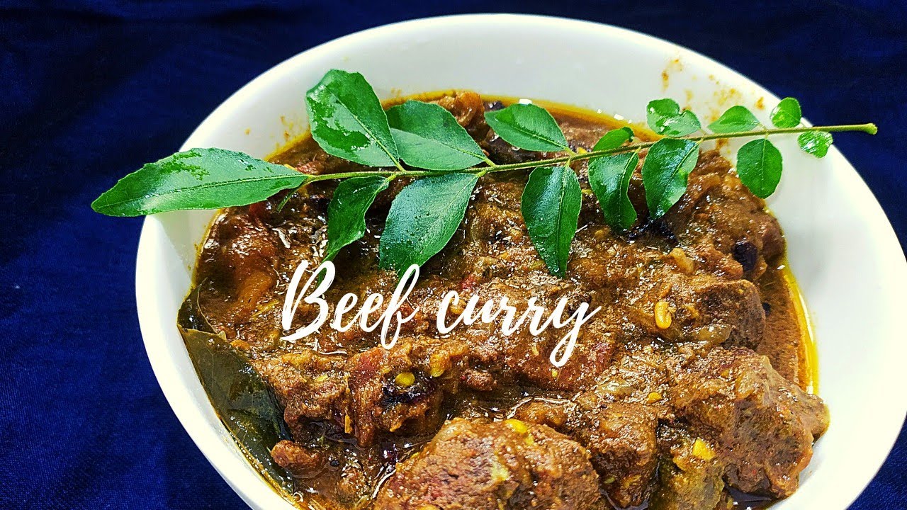 Beef curry kerala style beef gravy fidhnaz world YouTube