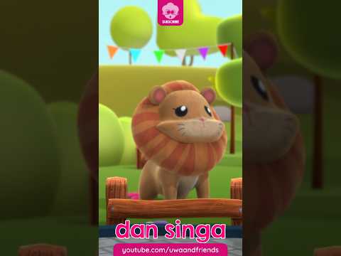 Kebun Binatang Gembiraloka - Shorts - Lagu Anak Indonesia - Lagu Binatang Lucu