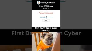 Day 2: Average Cyber Security Employee ||#techbywebcoder