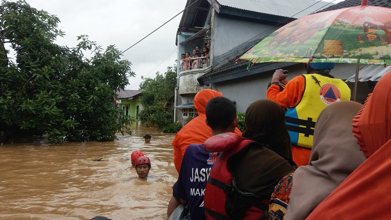 Inilah Kondisi Banjir di Perumahan Bung Permai Tamalanrea