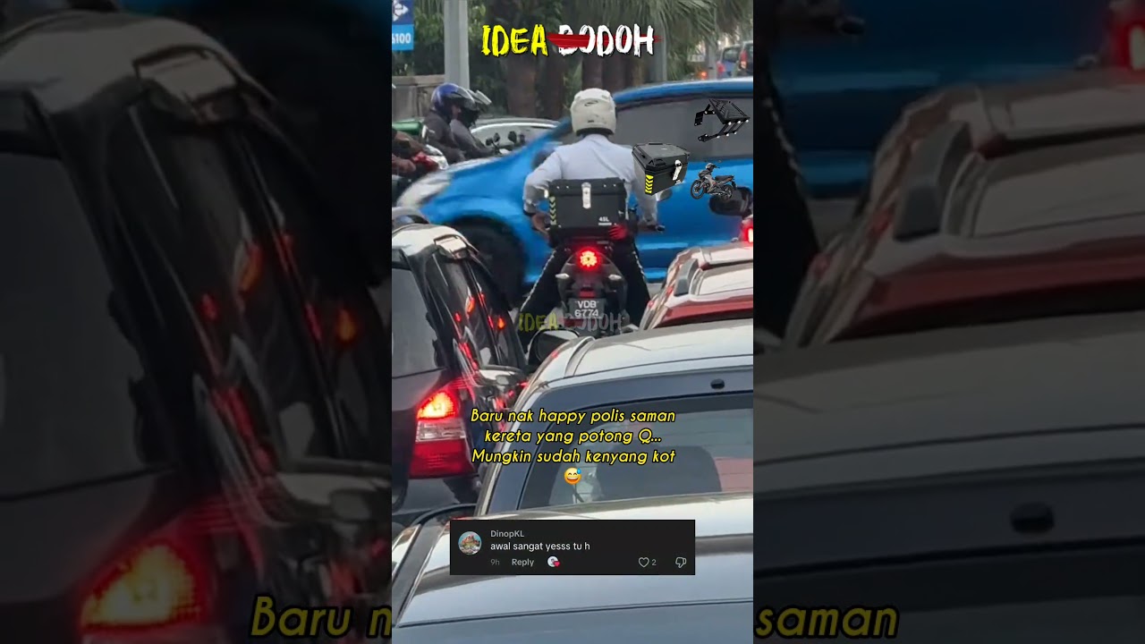 DRIVER LORI TAK PUAS HATI 