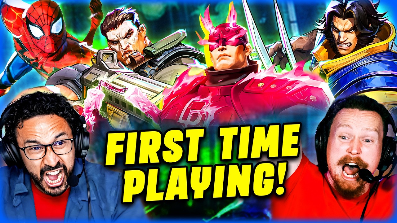 We Played Marvel Rivals For The First Time & Lost Our Damn Minds!