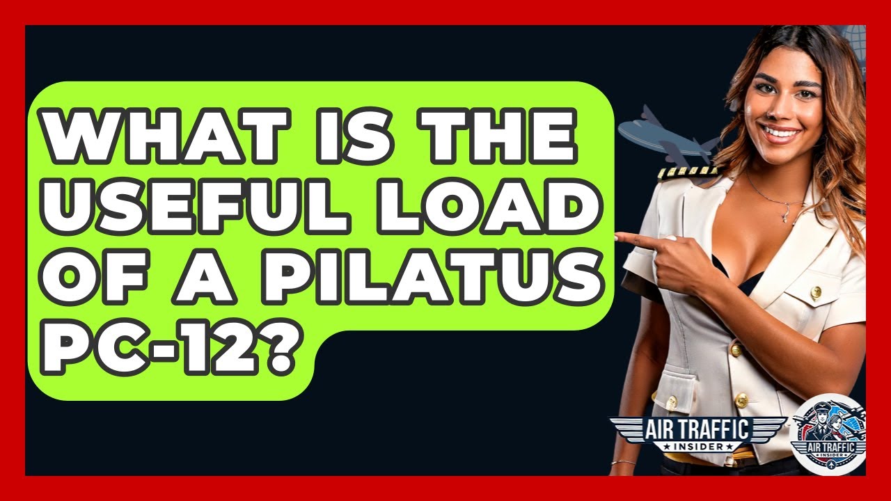 What Is The Useful Load Of A Pilatus PC-12? - Air Traffic Insider