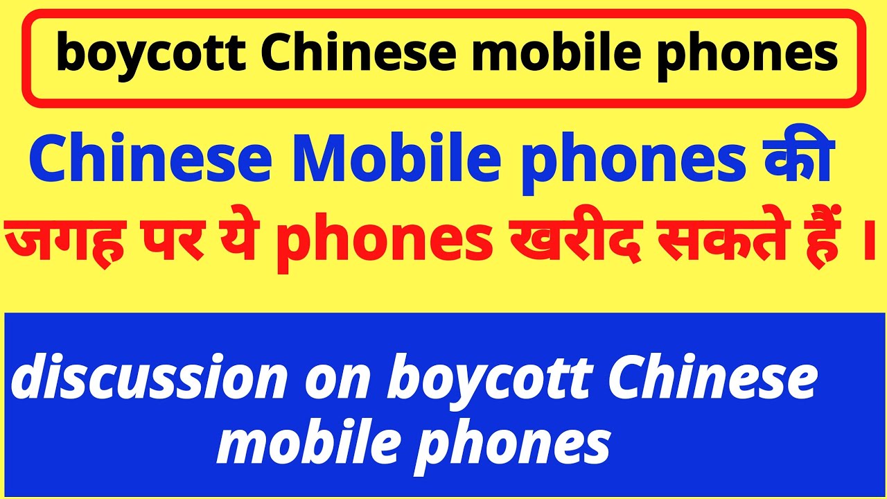 Try these 5 Non Chinese Mobile phones Boycott Chinese Smartphones