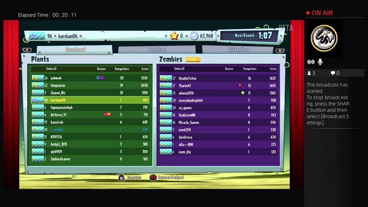 Plants vs Zombies Garden warfare 2 beta turf takeover - YouTube