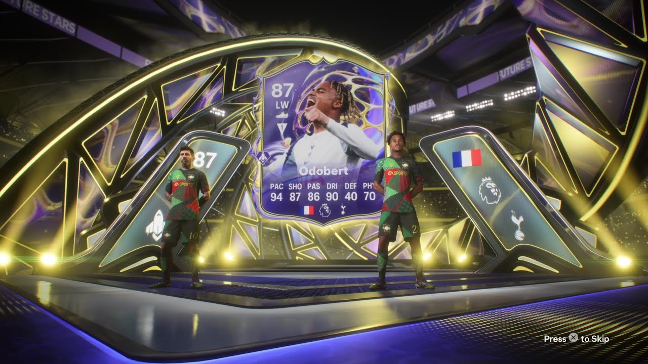 94 PACE FUTURE STARS 87 ODOBERT PACKED FROM 83+ x10 UPGRADE SBC PACK (FC  26: PART 232)