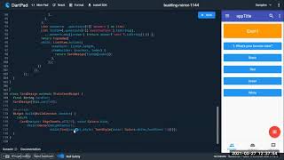 Flutter + ASP.NET + Python Django Course Session 2 part 2