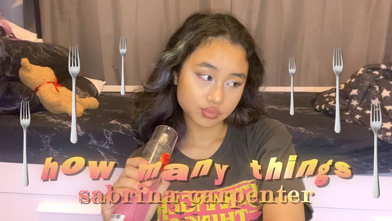 how many things - sabrina carpenter cover - YouTube