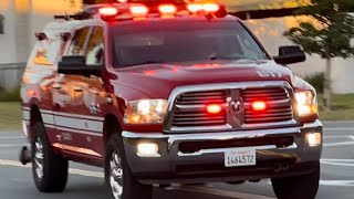 LAFD Battalion 17 responding