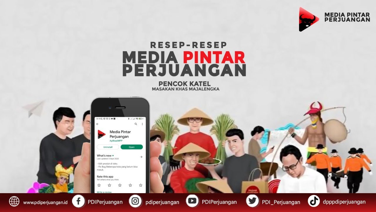 Resep-resep Media Pintar Perjuangan Masak Pencok Katel Kuliner Khas